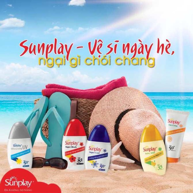 Sữa chống nắng cho bé và da nhạy cảm Sunplay Baby Mild SPF 35+ PA++ 30g