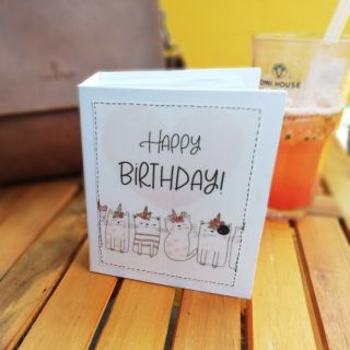 Sổ ảnh - quà tặng chủ đề sinh nhật_ dán ảnh theo yêu cầu