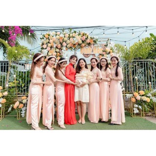 Áo dài bê lễ mới nhất ( giá 6 bộ gồm áo + quần )