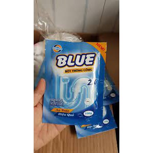 ✨🎑Bột thông cống Blue 100g giúp thông Chậu rửa bát, lavarbo, đường ống thoát nước,...