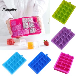 Khuôn silicone làm đá 15 ô tiện lợi