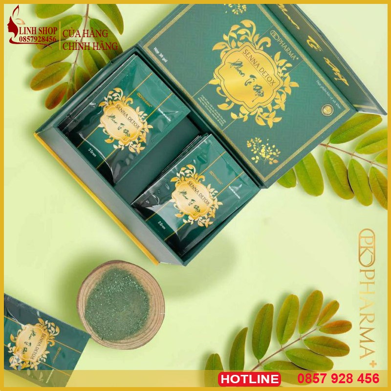 Phan tả diệp Senna Detox thải độc ruột Dr Lacir