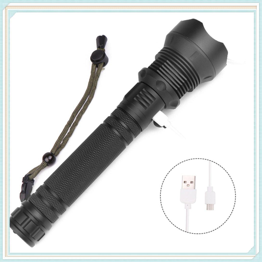Đèn Pin Led P70 Vỏ Nhôm Năng Lượng Cao Kèm Sạc Usb Tiện Dụng | BigBuy360 - bigbuy360.vn
