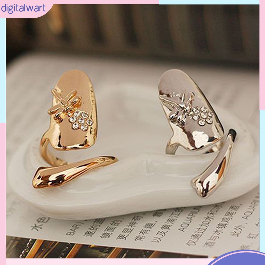 Nhẫn đeo tay hình chuồn chuồn đính đá thời trang sang trọng