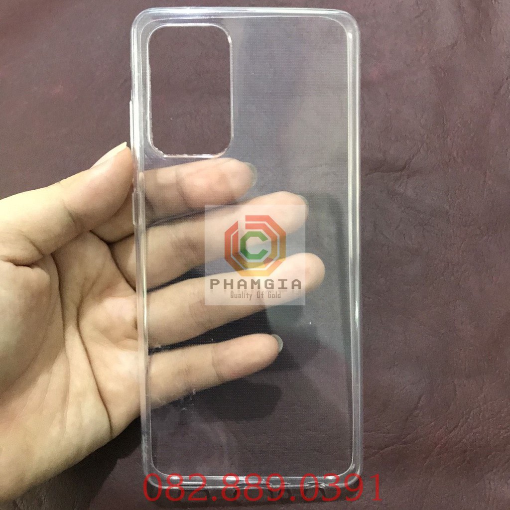 Ốp lưng Samsung Galaxy A72 (4G/5G) dẻo trong suốt siêu bền