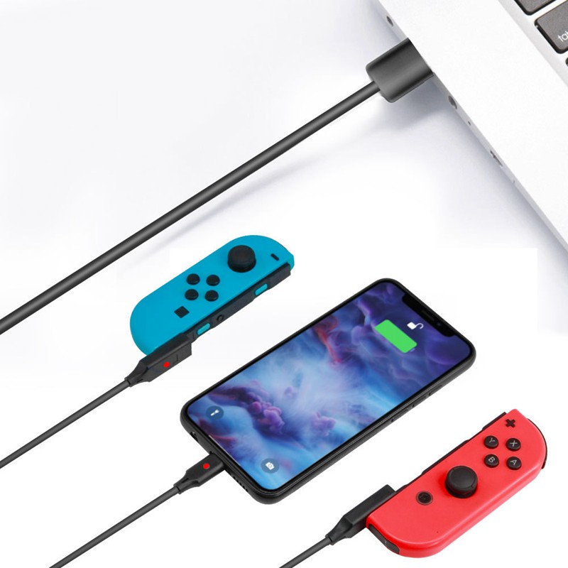 for Switch Three in One Joy Con Handle Charging Line