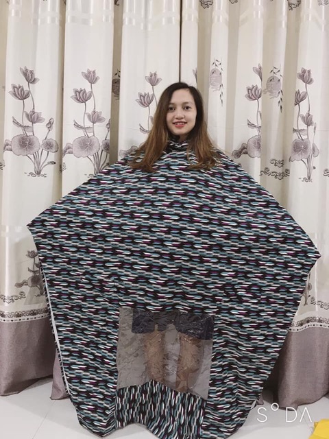 ÁO MƯA TRÙM 2 ĐẦU