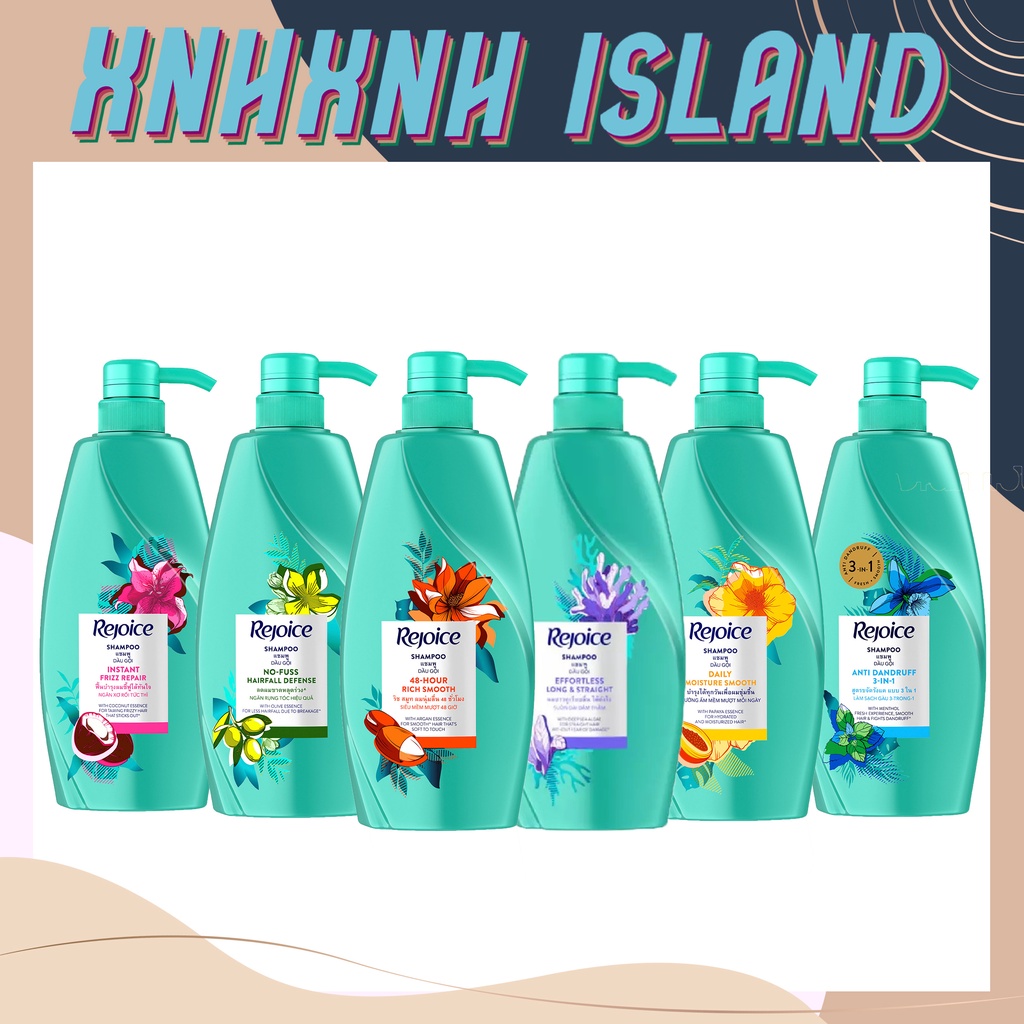 Dầu Gội - Dầu Xả Rejoice Thái Lan Mẫu Mới