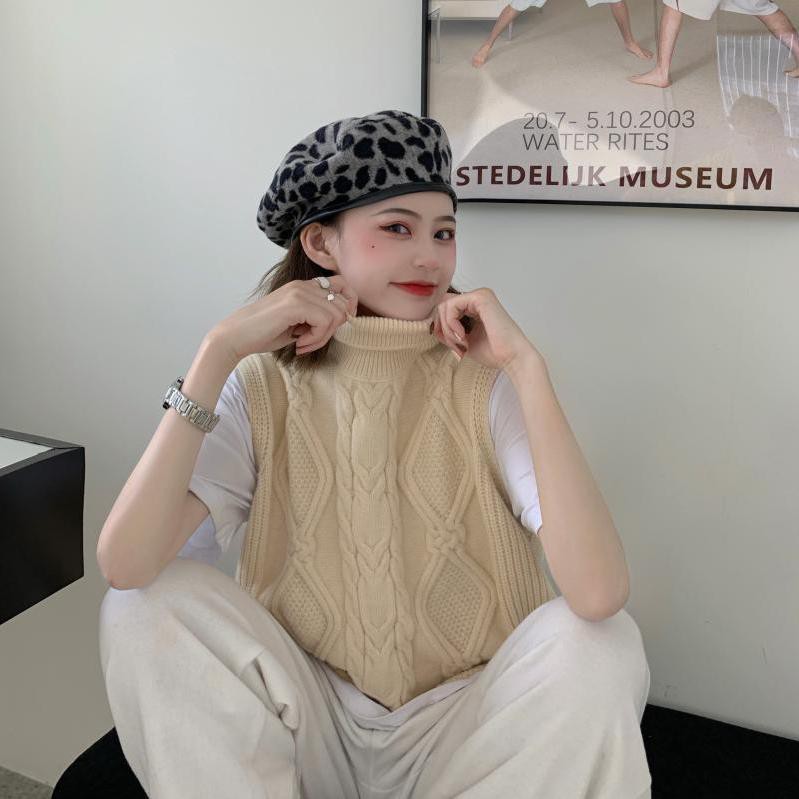 Áo Len Cổ Lọ Không Tay Giữ Ấm Thời Trang Dành Cho Nữ | BigBuy360 - bigbuy360.vn