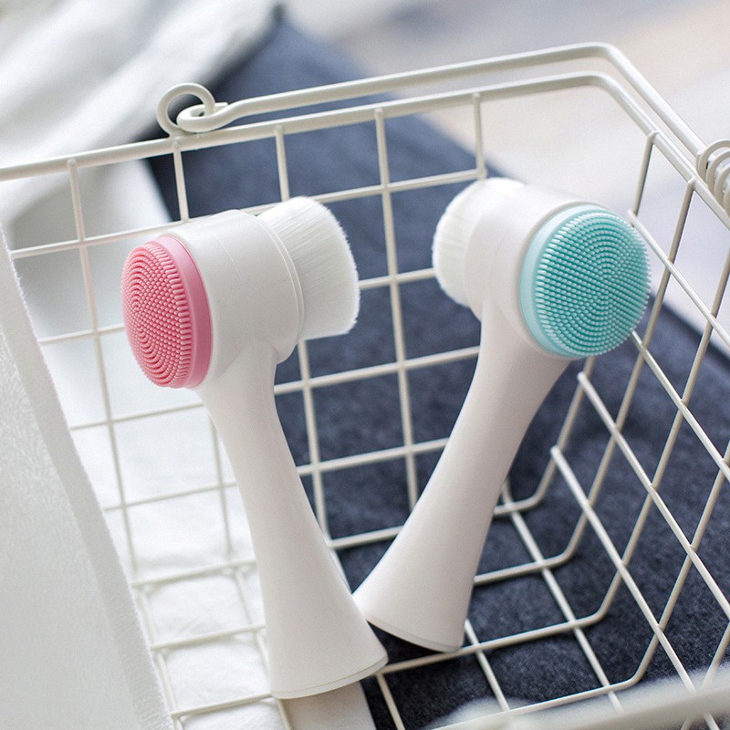 Cây cọ rửa và massage mặt 2 đầu | BigBuy360 - bigbuy360.vn