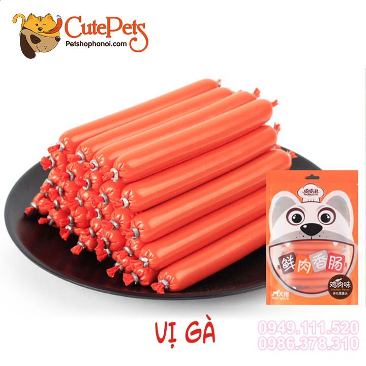 Bánh thưởng cho chó, Xúc xích dinh dưỡng TaoTaoPets [Lẻ 5 cái] - Cutepets