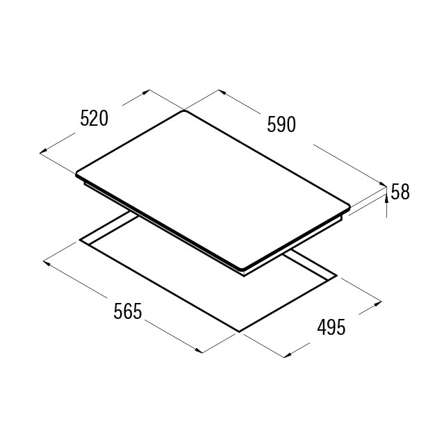 Bếp từ Cata IB 6203 BK - Hàng chính hãng