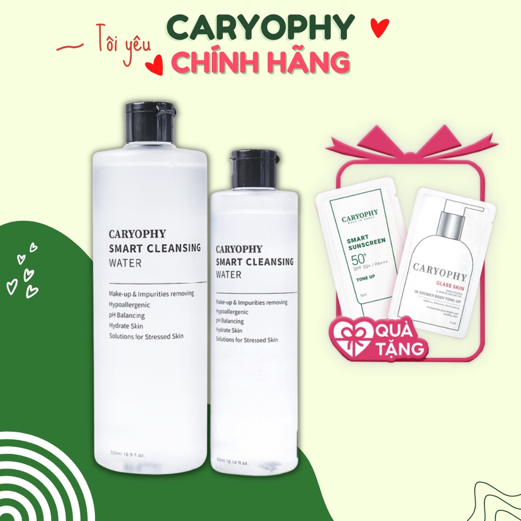 Nước tẩy Trang Thông Minh Caryophy Smart Cleansing Water