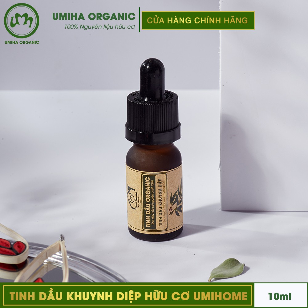 Tinh dầu Khuynh Diệp hữu cơ UMIHA nguyên chất | Eucalyptus Essential Oil 100% Organic 10ml
