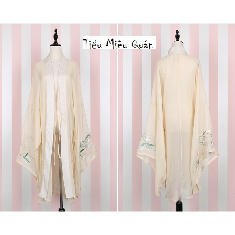 Nhiều mẫu áo choàng voan cổ trang khoác ngoài Hán phục | BigBuy360 - bigbuy360.vn