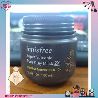 Mặt nạ đất sét tro núi lửa Innisfree