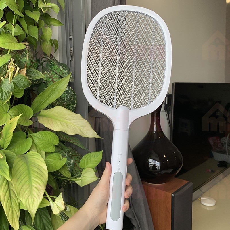 Vợt Muỗi Kiêm Đèn Bắt Muỗi 2 Trong 1 - Pin Sạc Cao Cấp 1200mah - Bảo Hành 3 Tháng - T2K Shop