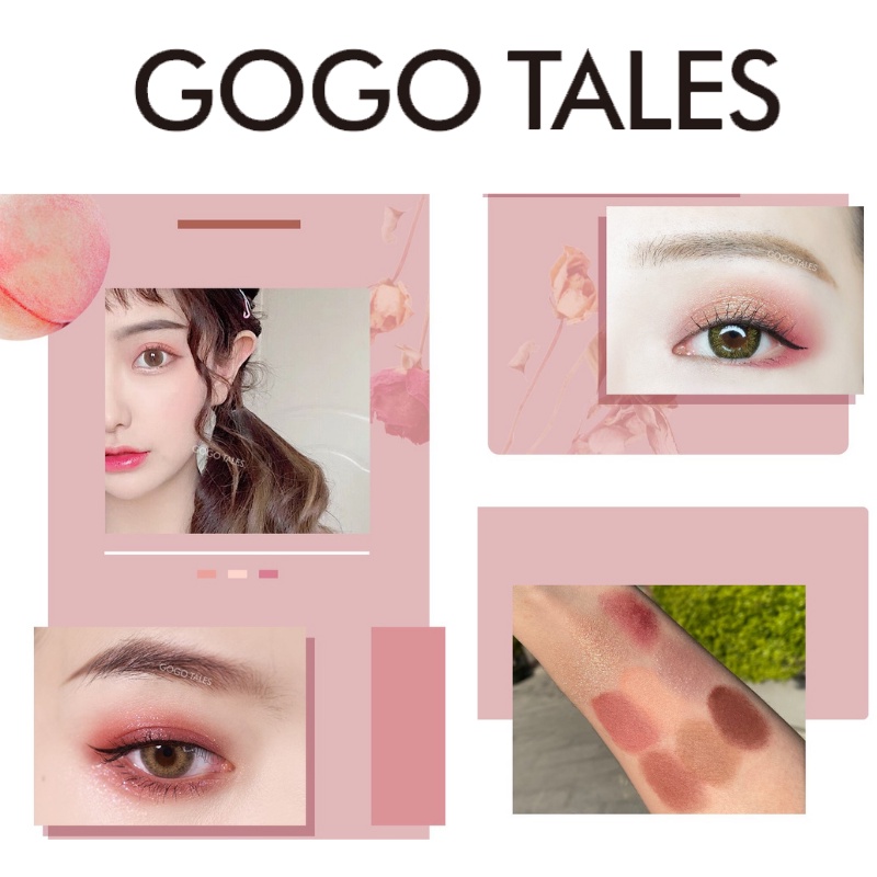 [Có sẵn] [ Phấn mắt GOGO TALES ] Bảng phấn mắt nội địa Trung 9 màu GoGo Tales Admiring Velvet GT161