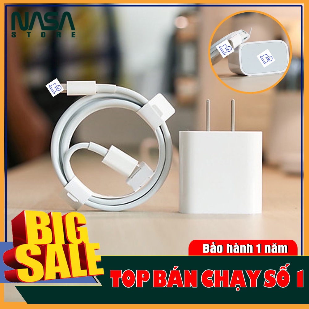 Bộ Sạc Nhanh 18W Cho IP11/11 Pro Max/X/XS Max/8/8 Plus hàng-BH 12 tháng