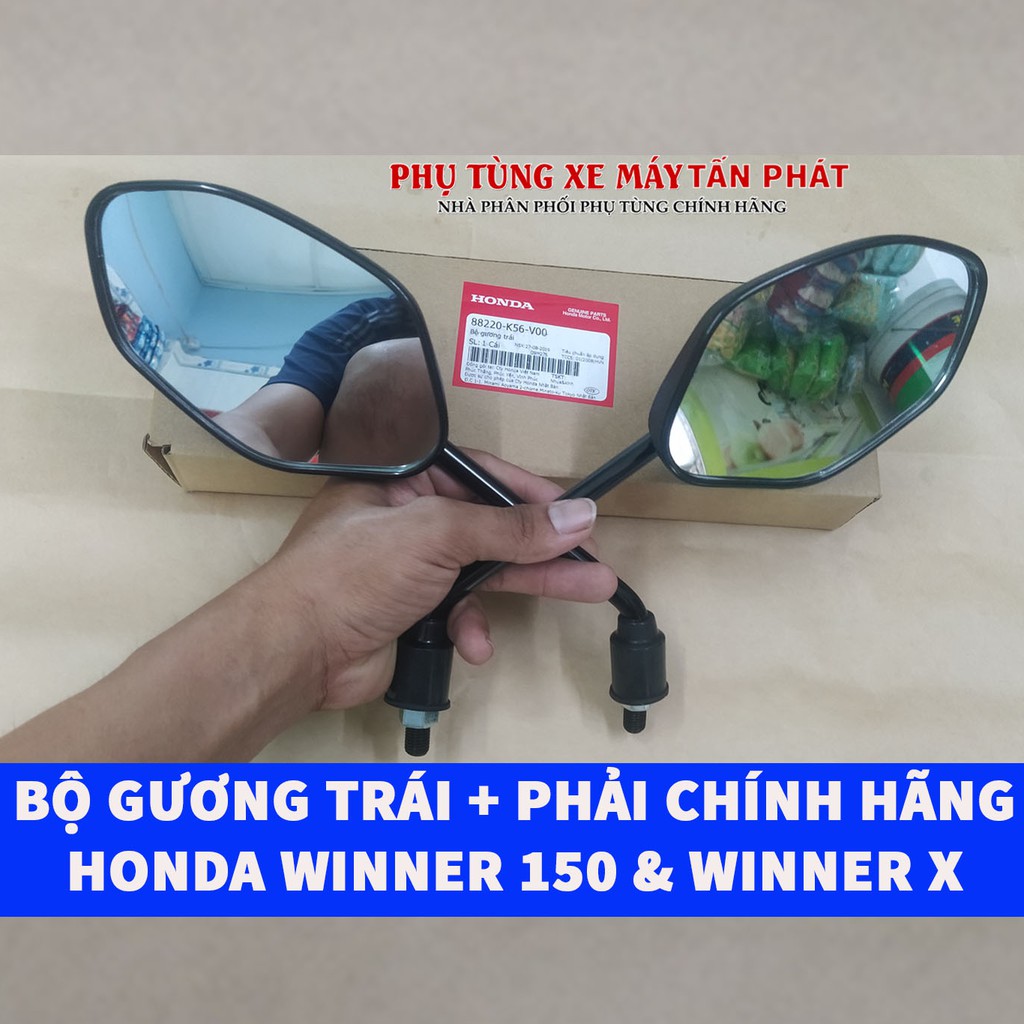 Gương Kính Chiếu Hậu Xe Máy Winner 150 & Winner X Chính Hãng Honda