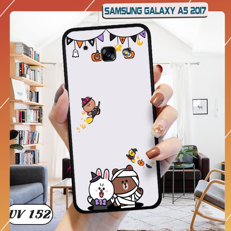 Ốp lưng Samsung Galaxy A5 (2017) lưng nhám viền dẻo