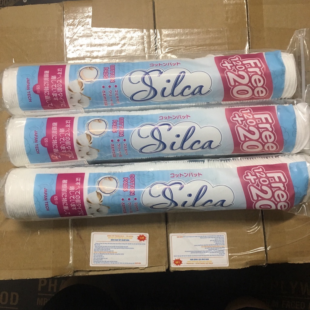 SỈ 10 bông tẩy trang clica 140 miếng