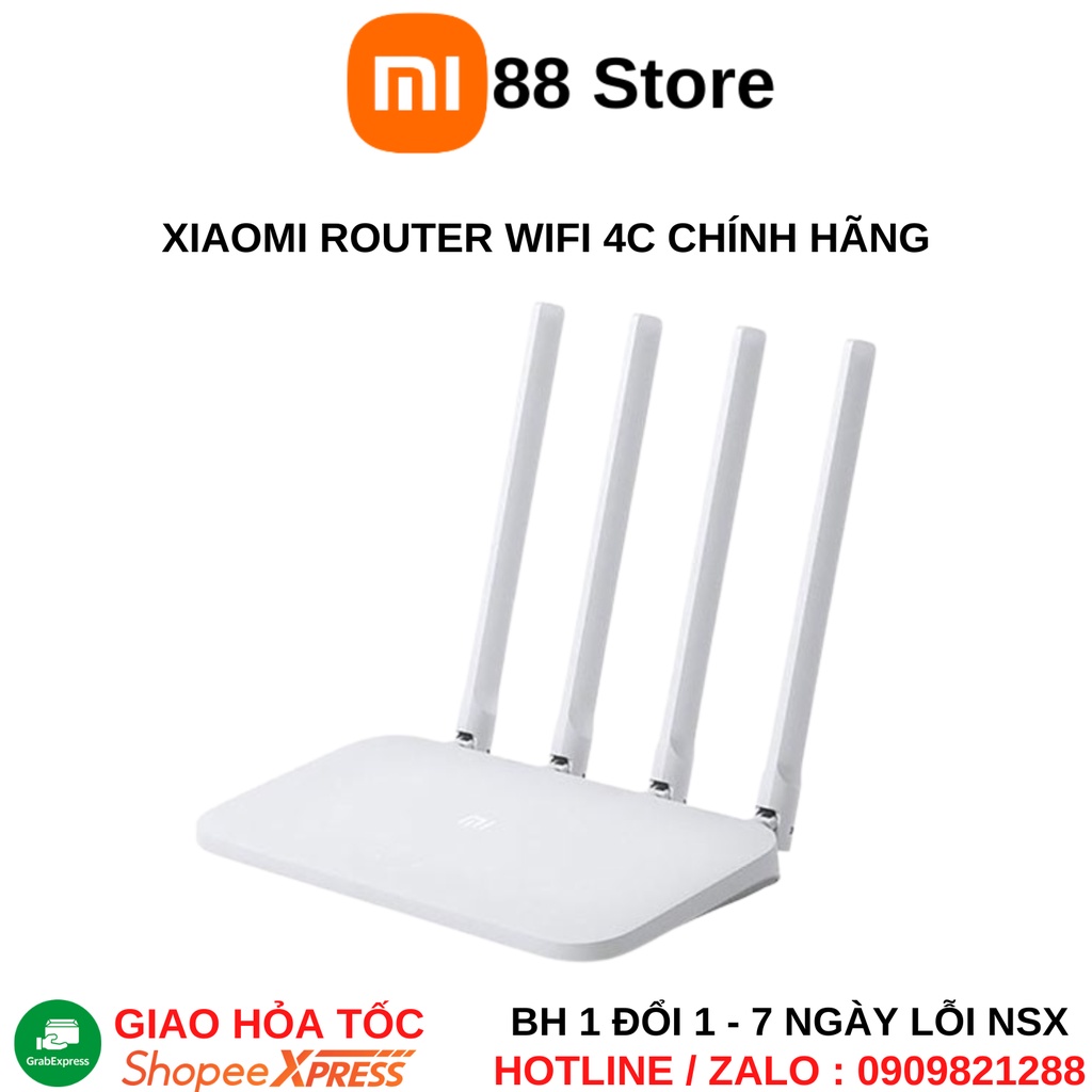 BỘ PHÁT WIFI Xiaomi Router 4C CHÍNH HÃNG FULLBOX