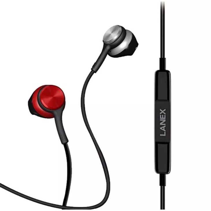 Tai Nghe Lanex Lep-L13 Jack 3.5 Micro Đàm Thoại Dài 1m2