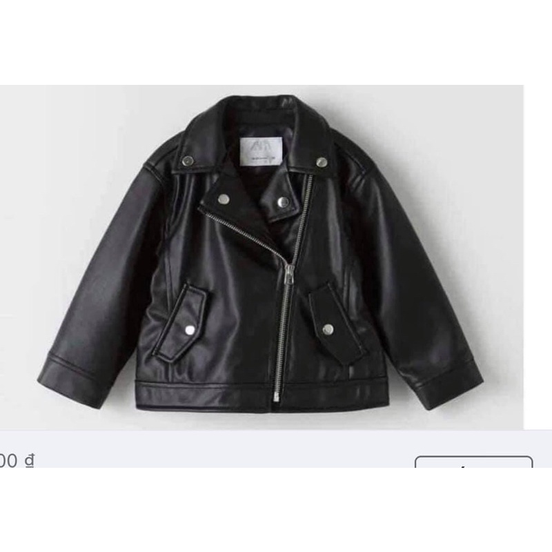 Áo da Zara dư xịn bé trai bé gái