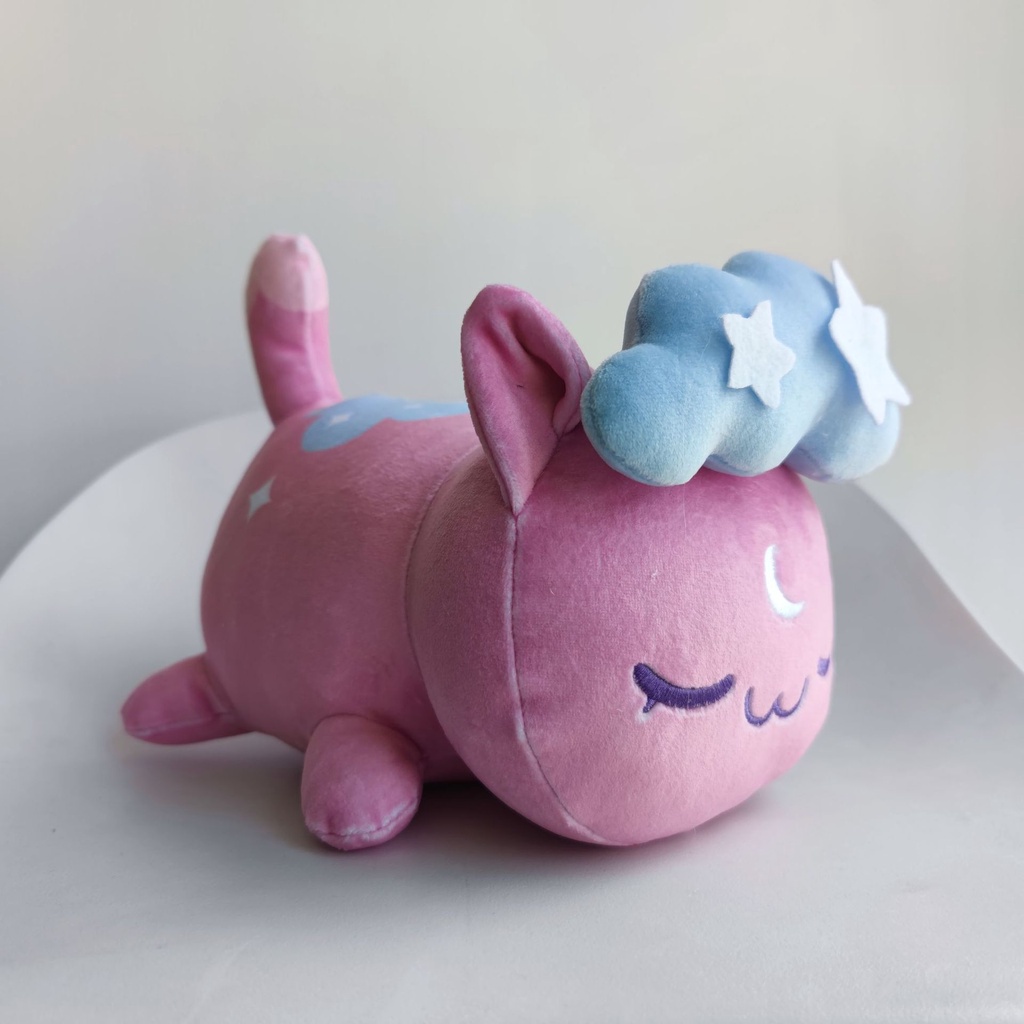 Gối Ôm Nhồi Bông Hình Mèo Aphmau/Bánh Mì/Bánh Sandwich/Bánh Mì/Thức Ăn Đáng Yêu Cho Trẻ Em