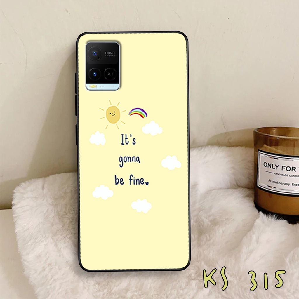 Ốp lưng Vivo Y21 - Vivo Y21s - Vivo Y33s - Ốp in hình BlueSky - lưng nhám viền TPU cao cấp