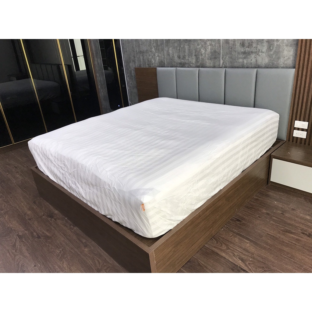 Ga Chun Khách Sạn 5 Sao DADA - 100% Cotton T360/ Lụa Satin Mềm Mịn Thoáng Mát - May Theo Độ Dày Đệm