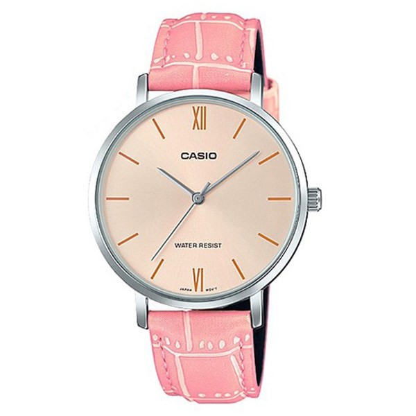 Đồng Hồ Nữ CASIO LTP-VT01L-4BUDF Dây Da Chính Hãng