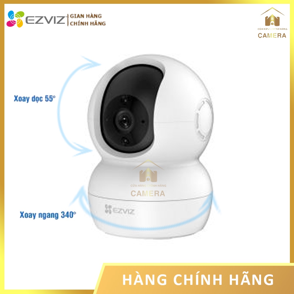 [Bảo Hành 2 Năm] Camera IP Wifi EZVIZ TY2 2MP - Phát Hiện Chuyển Động, Tích Hợp Mic Và Loa, Hồng Ngoại 10m | BigBuy360 - bigbuy360.vn