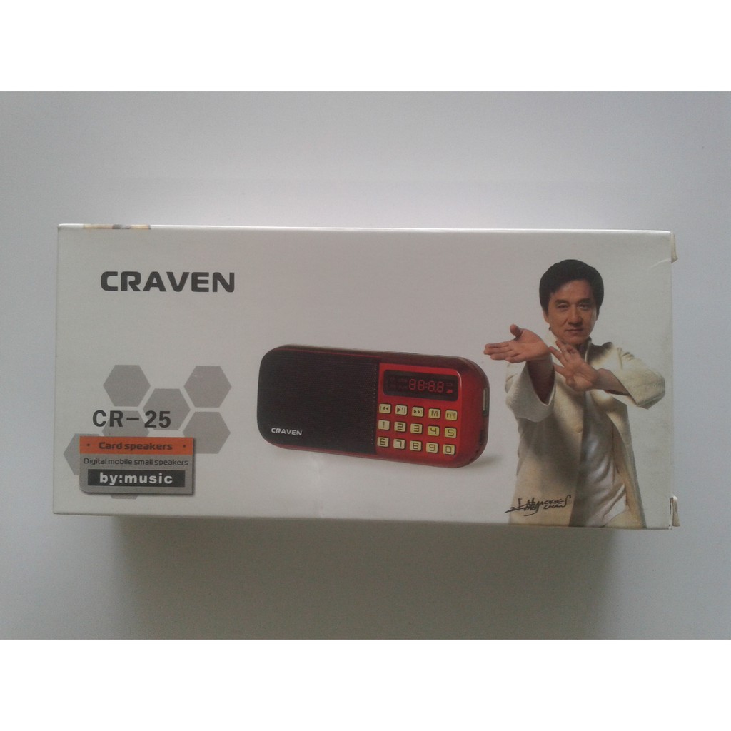 Loa cắm usb, thẻ nhớ, FM Craven CR-25