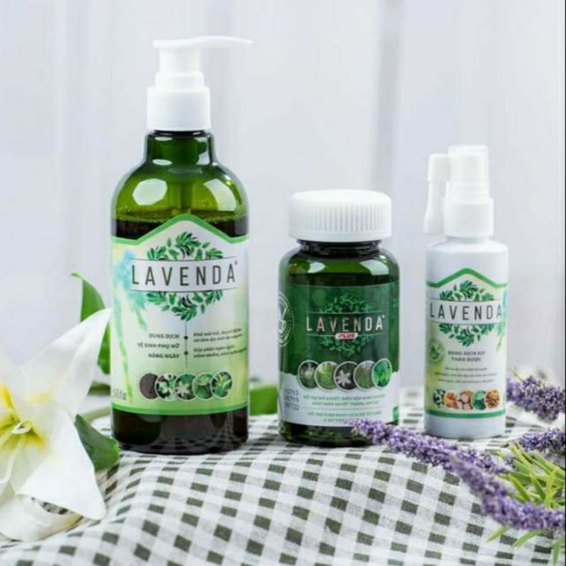 trọn bộ sản phẩm lavenda