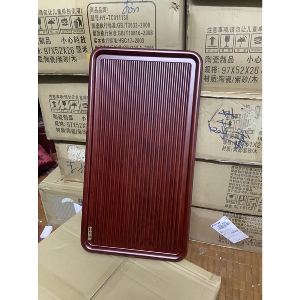 Khay trà chuẩn trà đạo-khay gỗ dáng phip