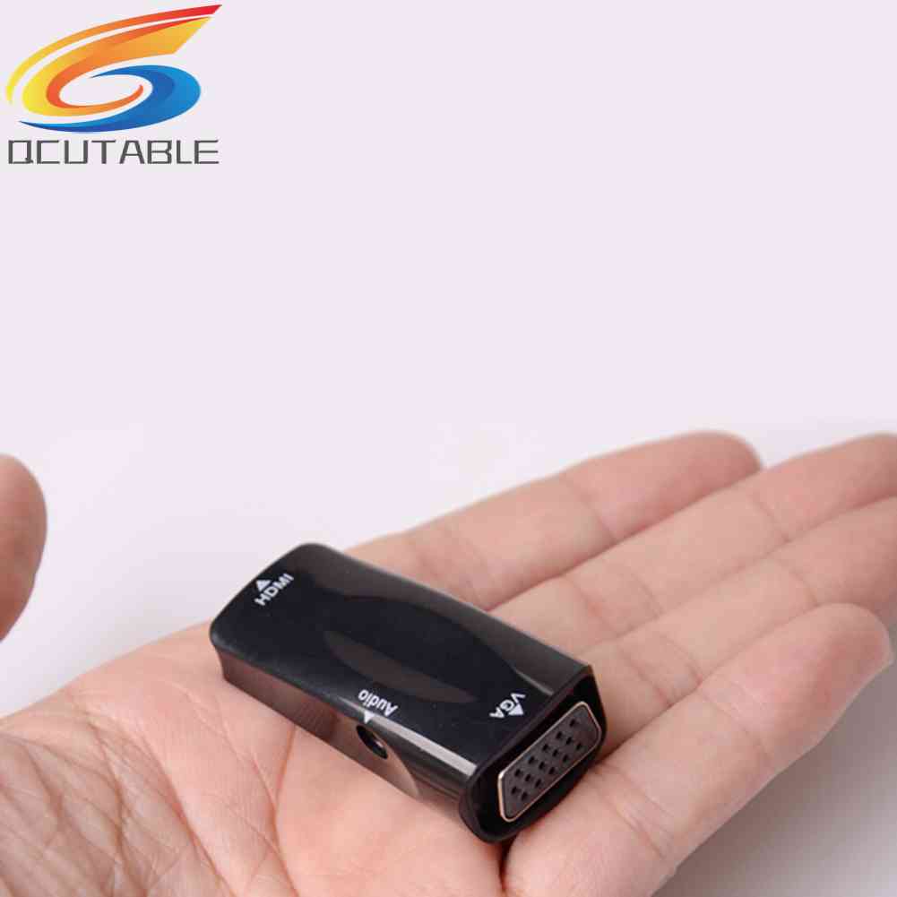 Cáp ChuyểN ĐổI Âm Thanh HDMI-compatible Female Sang VGA 1080P Cho PC