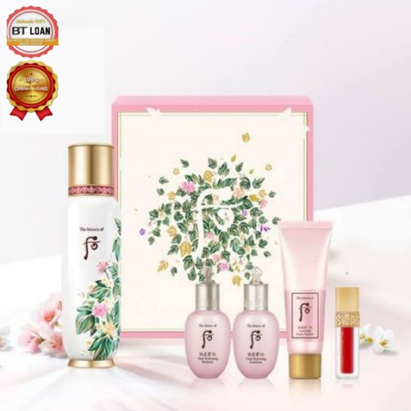 [ Mẫu Limited Mới ] Sét mở dưỡng hoàn hảo trẻ hóa da First Care bichup whoo 130ml