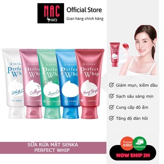 Senka Perfect Whip Acne Care - Sửa rửa mặt dành cho da mụn 100g