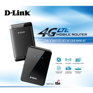 Thiết bị phát sóng Wifi 4G di động D-Link DWR-932C