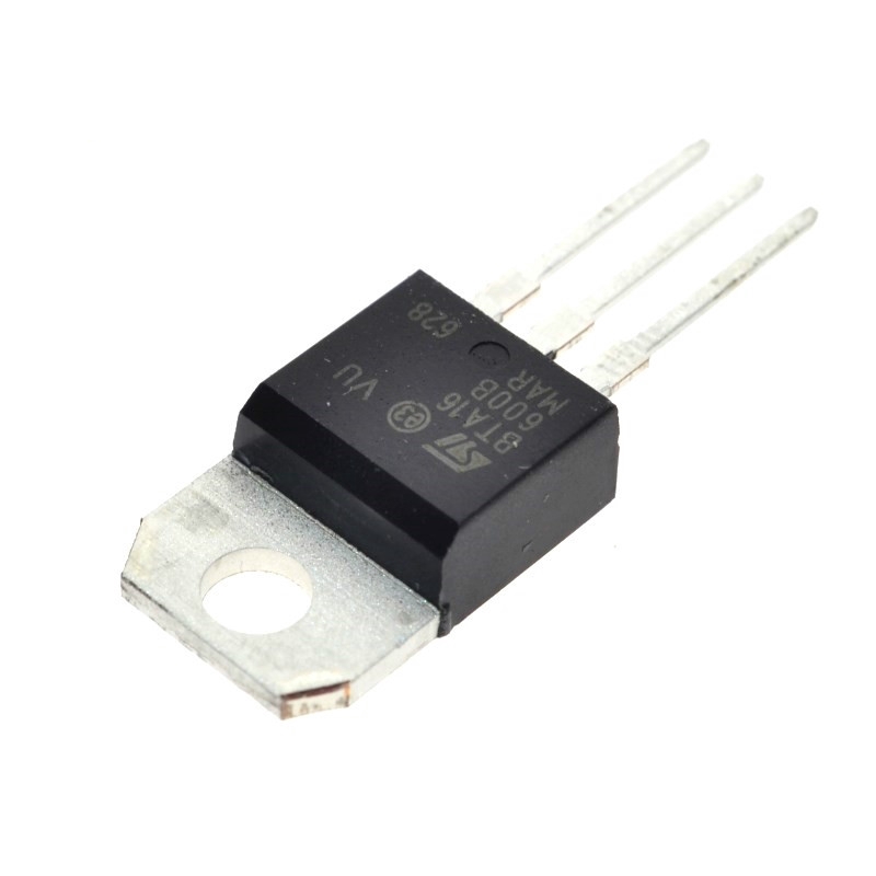 Set 10 linh kiện Triacs Bta16-600B Bta16-600 Bta16 Triacs 16 Amp 600 Volt To-220