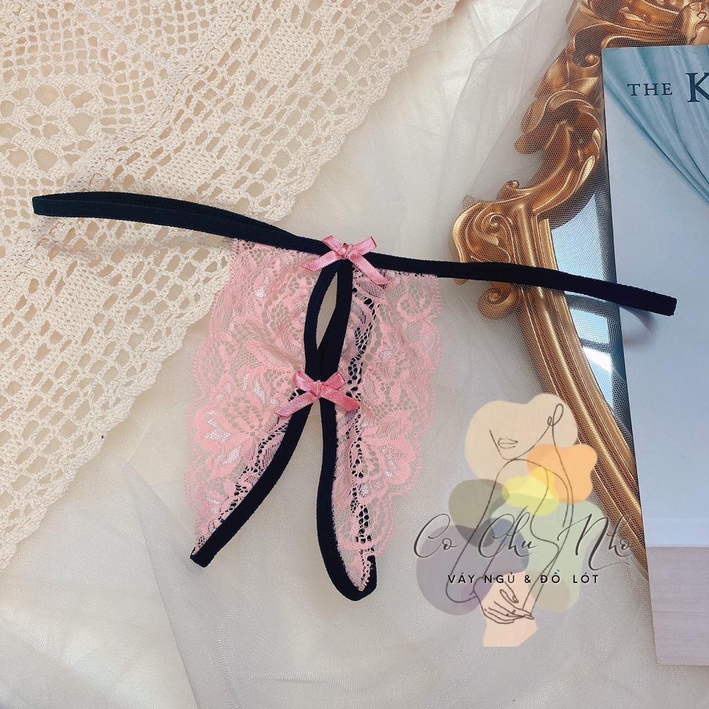 CK001 - Chip ren lọt khe sexy - quần lót ren dày dặn sexy - cô chủ nhỏ chuyên sỉ (link2)