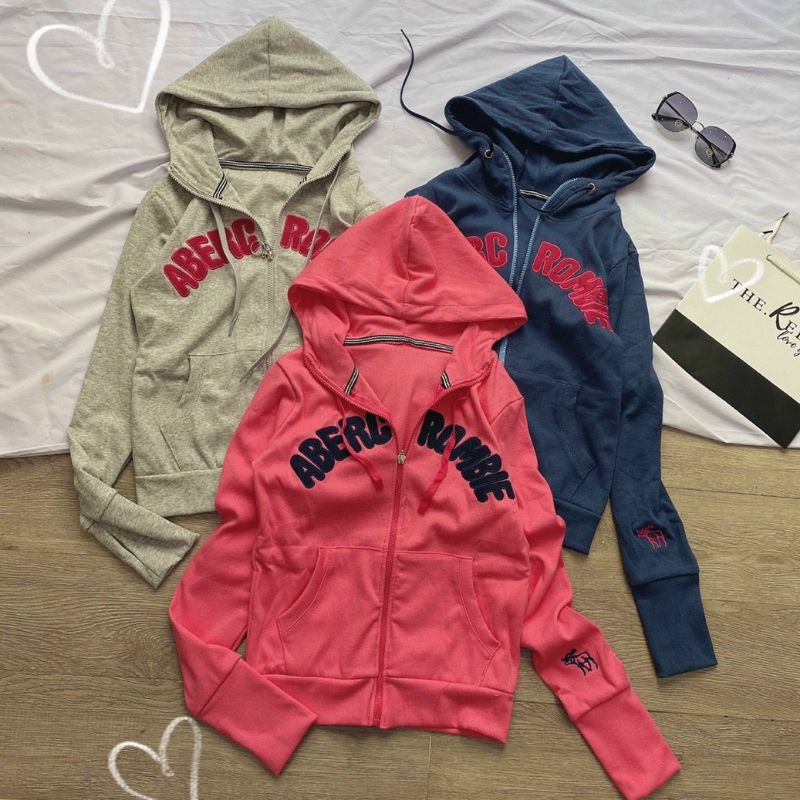 Áo khoác ABERCROMBIE chữ thêu