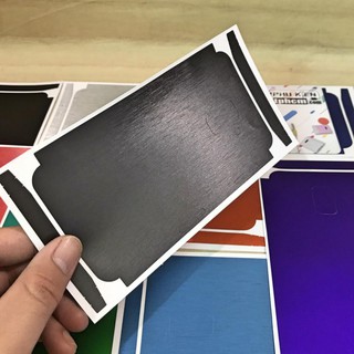Dán mặt lưng Màu Samsung A8 2018