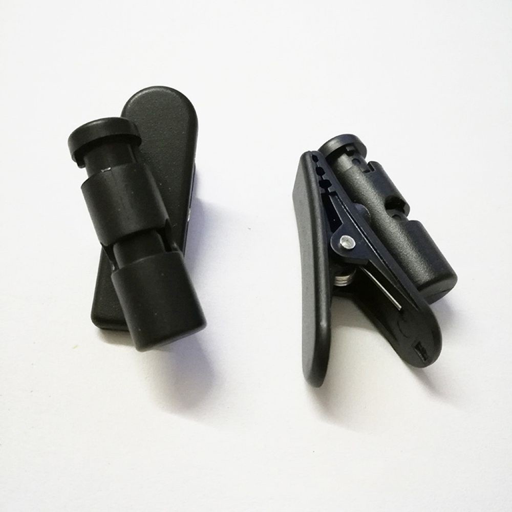 Kẹp giữ dây cáp tai nghe bằng nhựa màu đen nhiều màu sắc tùy chọn