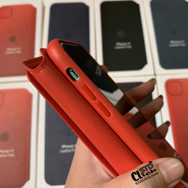 BAO DA IPHONE 11 LEATHER FOLIO HÀNG CHUẨN | BigBuy360 - bigbuy360.vn