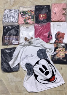 Áo thun giá rẻ khách lựa live