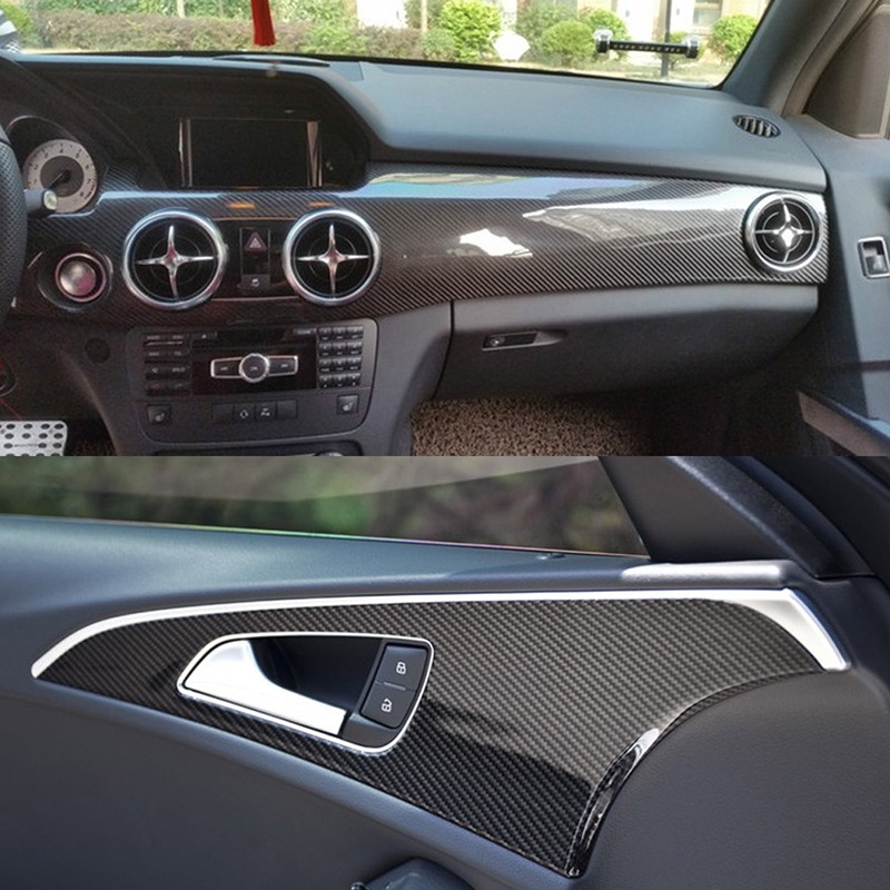 Decal DáN Trang Trí BằNg SợI Carbon 5D 12 &quot;x60&quot; Cho Xe Hơi