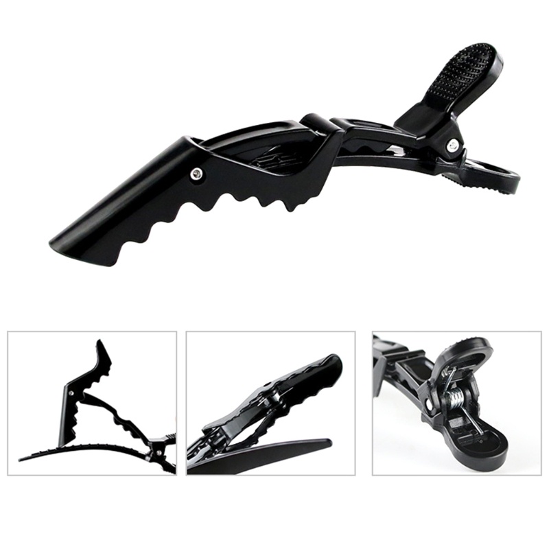 1 Set Kẹp Tóc Dạng Móng Vuốt Bằng Thép Chống Trượt Thời Trang Cho Salon YOUYO